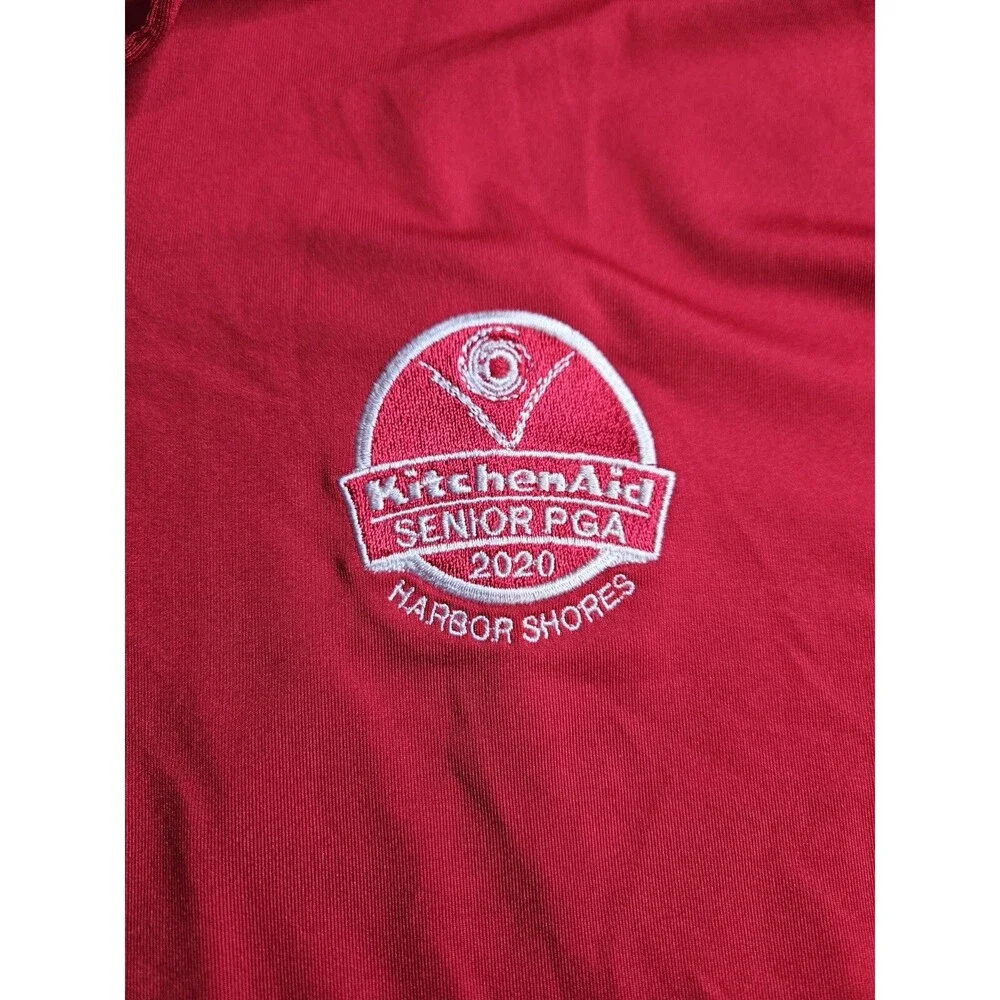 Ralph Lauren RLX Golf Polo Wicking Harbor Shores KitchenAid Senior PGA Size XL